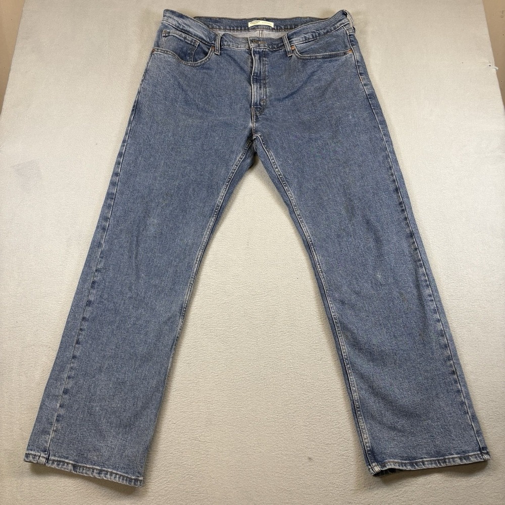 Levi Strauss Signature Gold Jeans Men's 40x32 Blue Denim Straight Fit